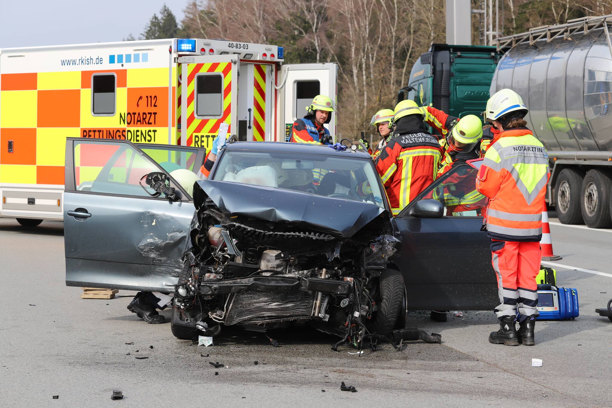 Unfall A7 Bad Bramstedtnull