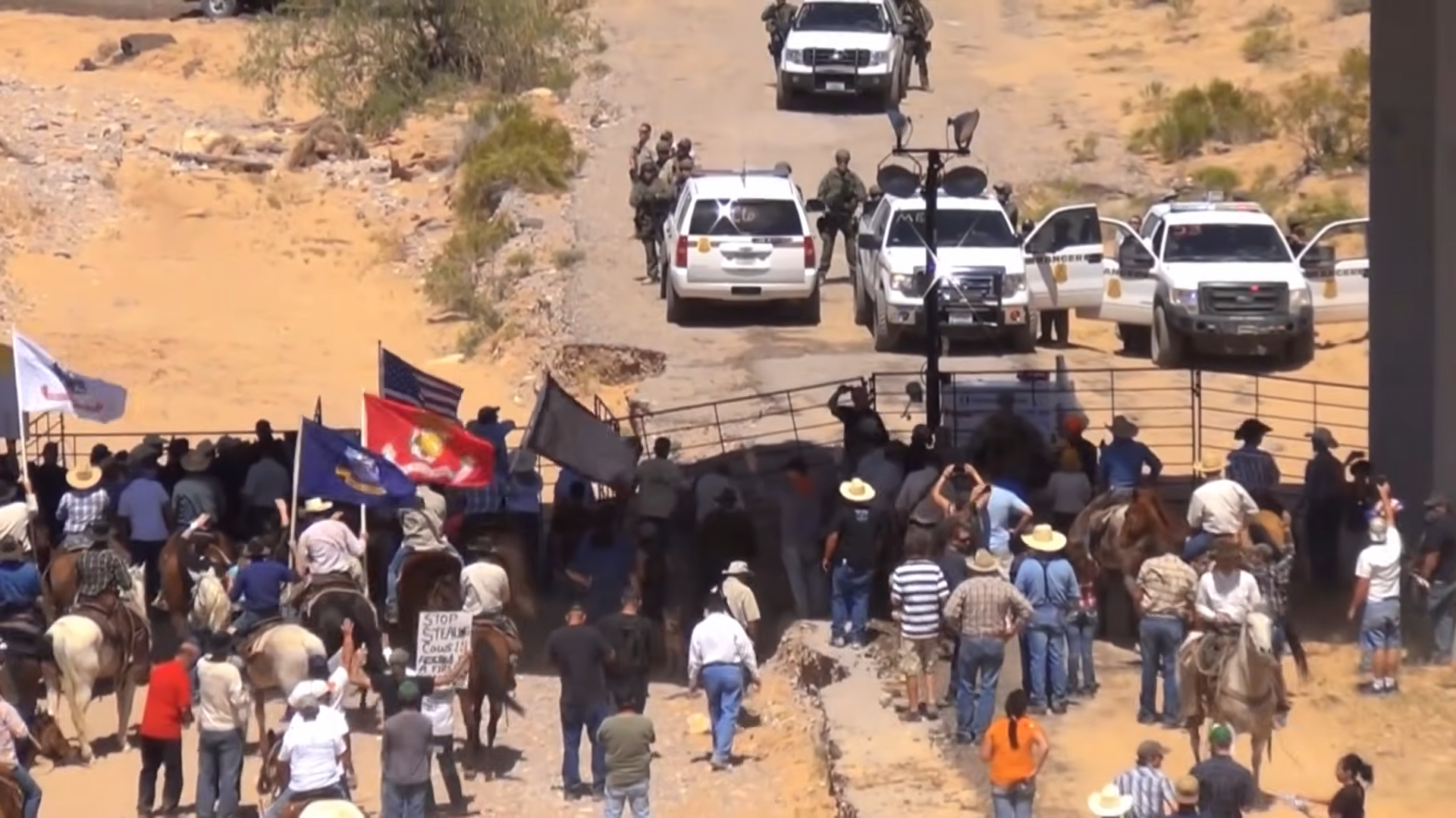 The Bundy Ranch standoff that challenged federal authority in Nevada