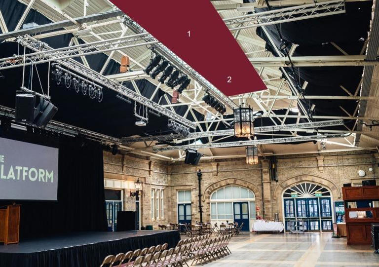 New blackout ceiling and branding to be introduced at Morecambe venue