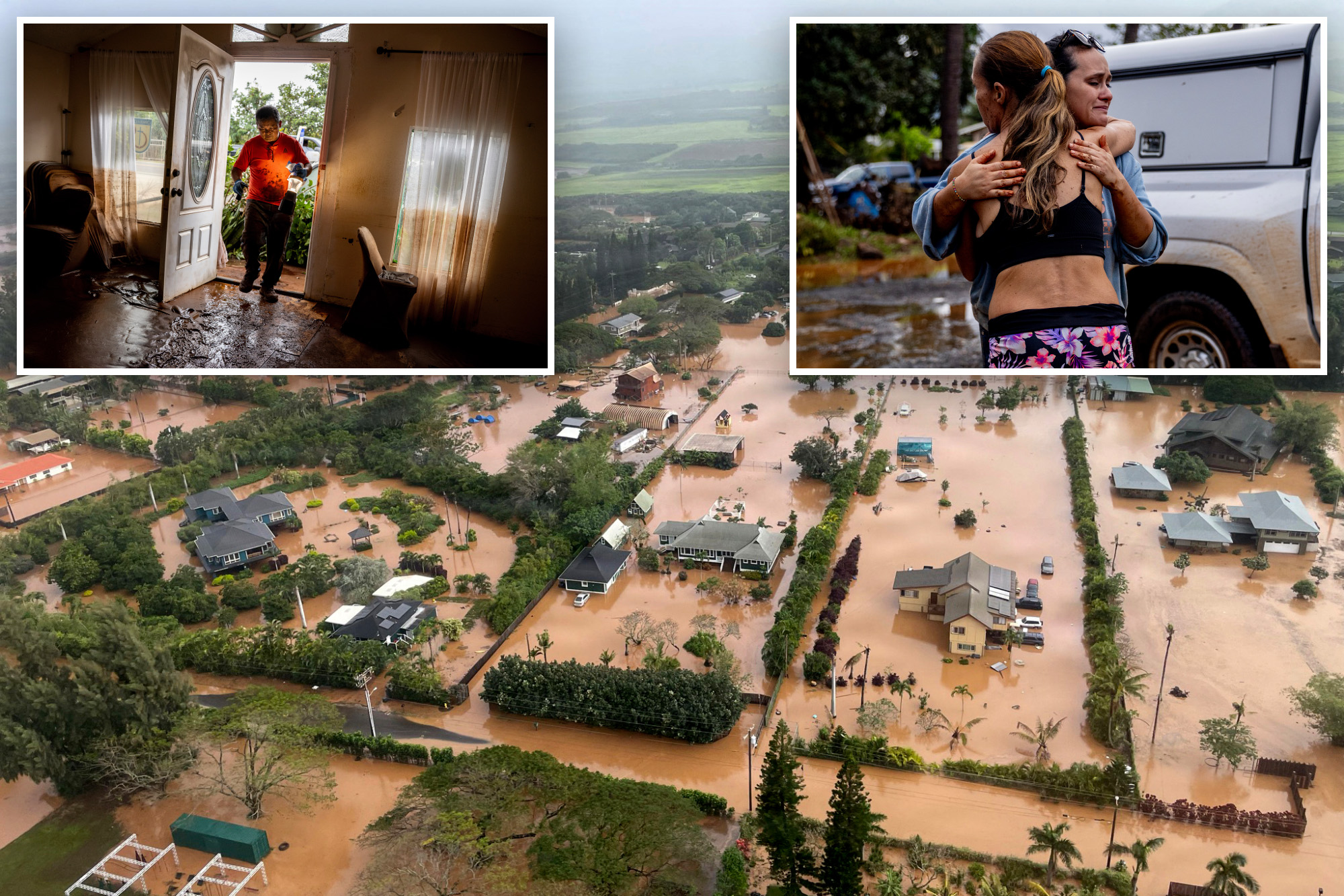 Historic Hawaii floods leave 2,000 people without power, causing ...