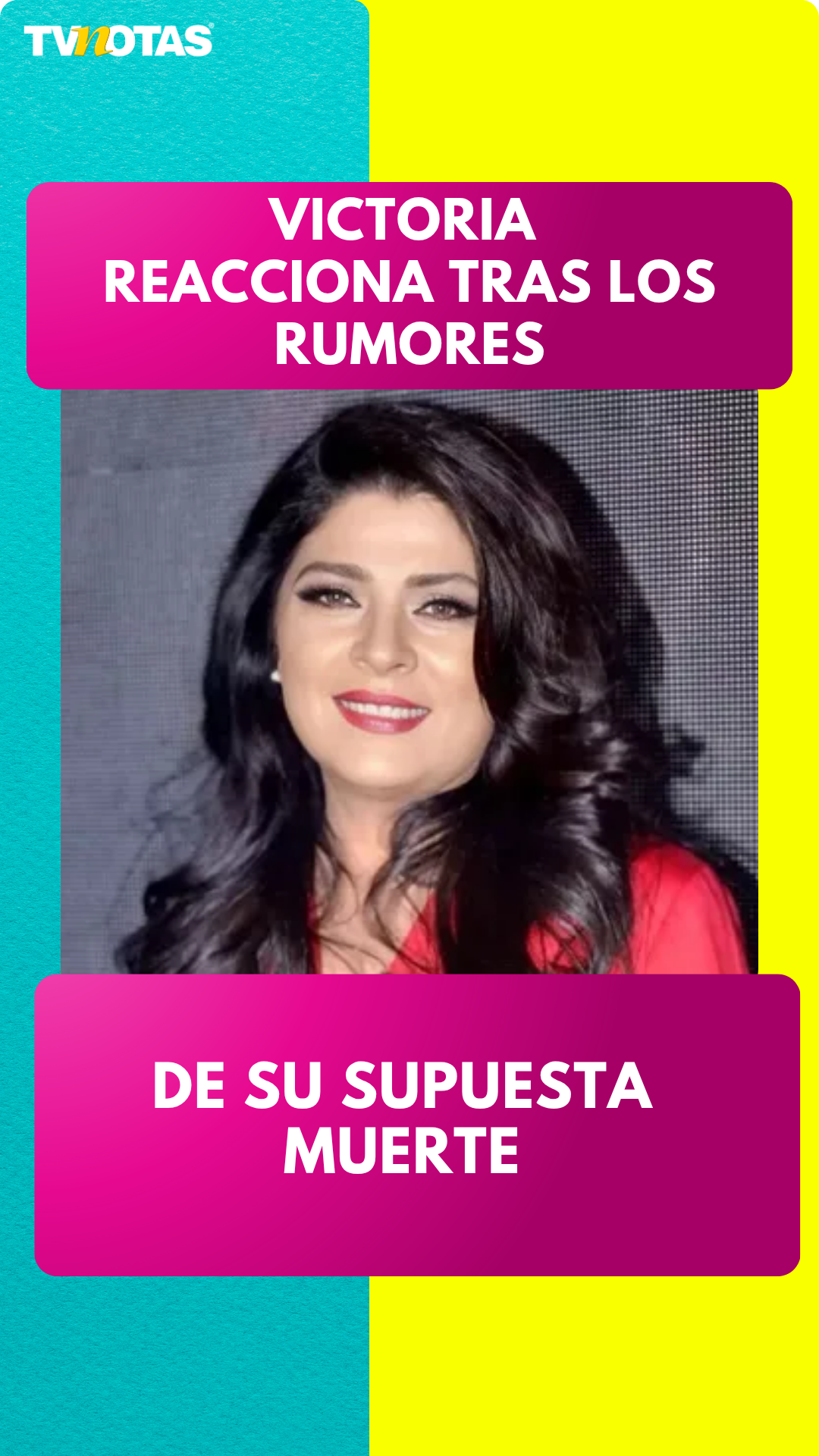 Victoria Ruffo rompe el silencio tras rumores de su supuesta muerte