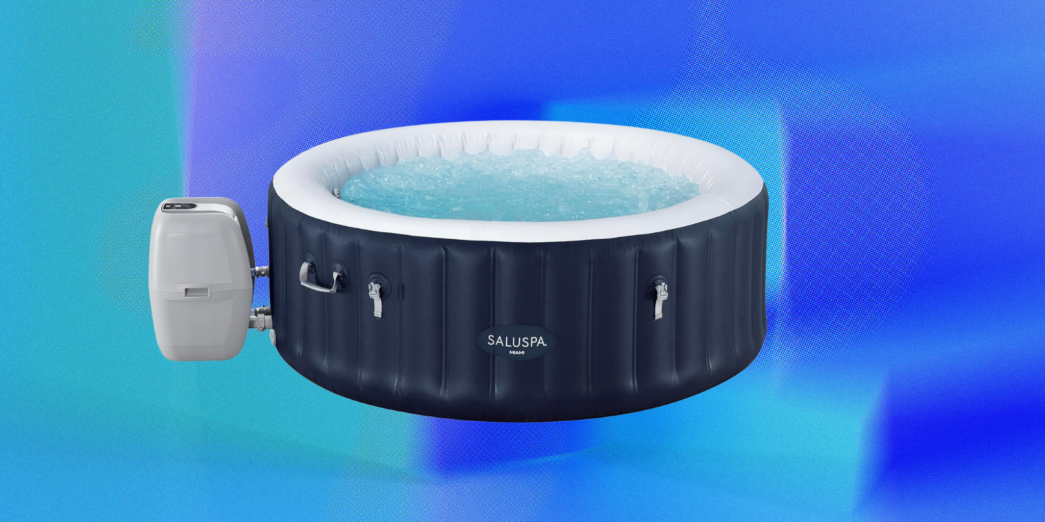 These inflatable hot tubs turn your backyard into a spa