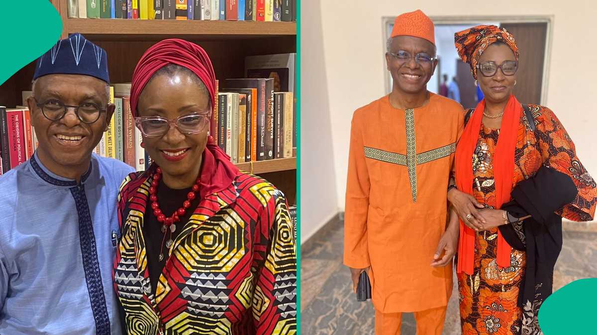 Former first lady breaks silence amid viral rumour of El-Rufai's wife's ...