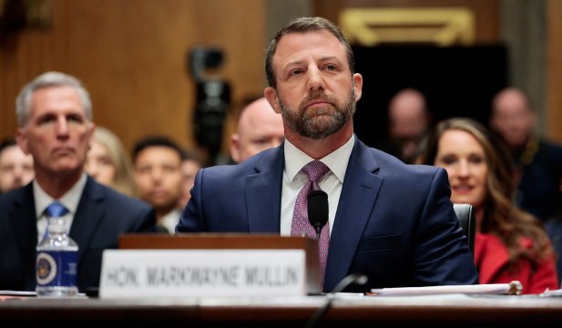 Senate confirms Markwayne Mullin to lead DHS