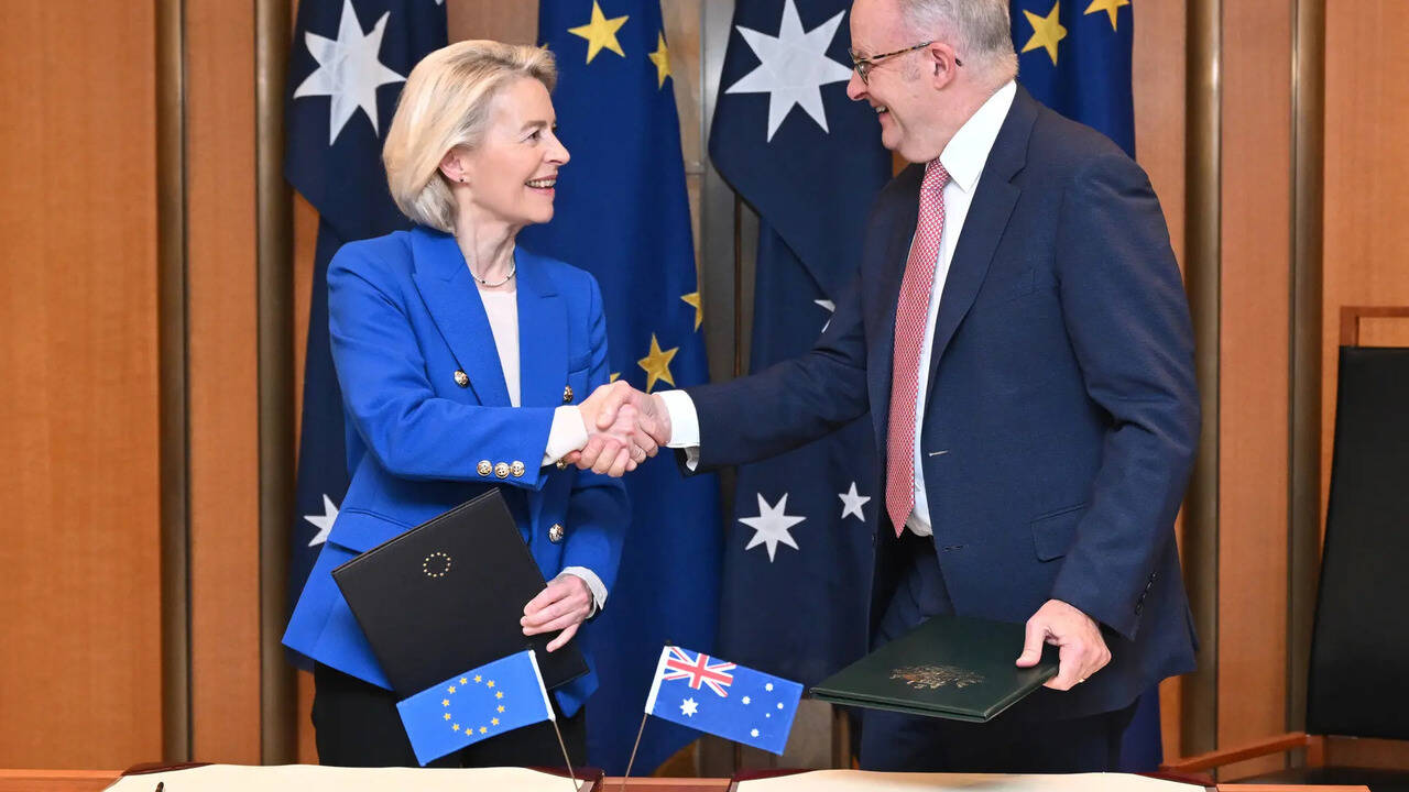 European Union and Australia finalize free trade agreement and enhance ...