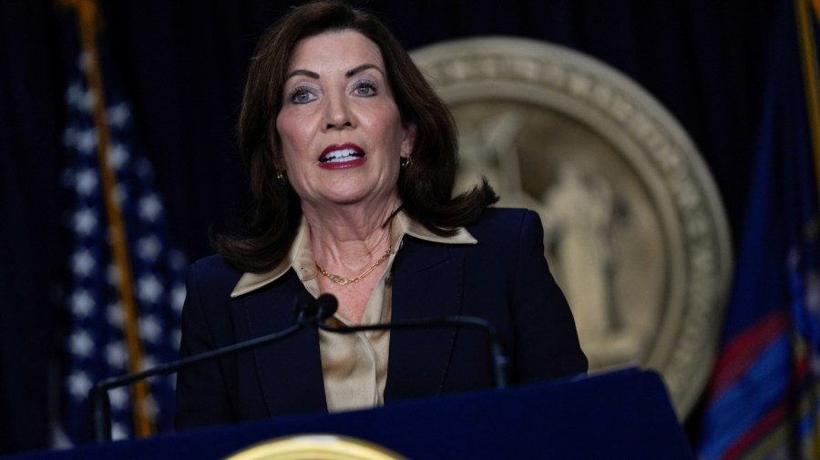 Governor Hochul discussed proposed climate act change
