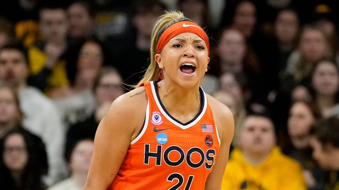 Virginia knocks off No. 2 seed Iowa in 2OT to reach Sweet 16