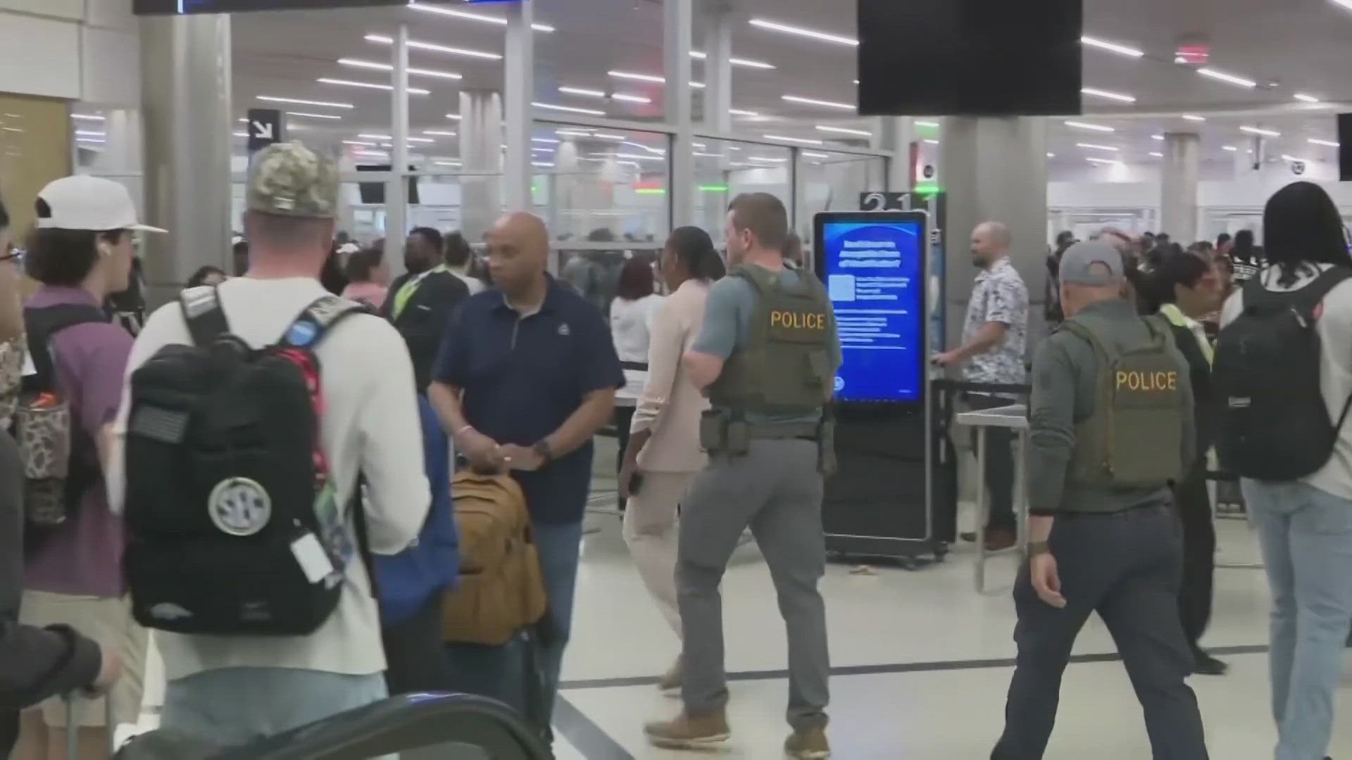 ICE agents sent to dozens of airports to assist TSA officers during ...