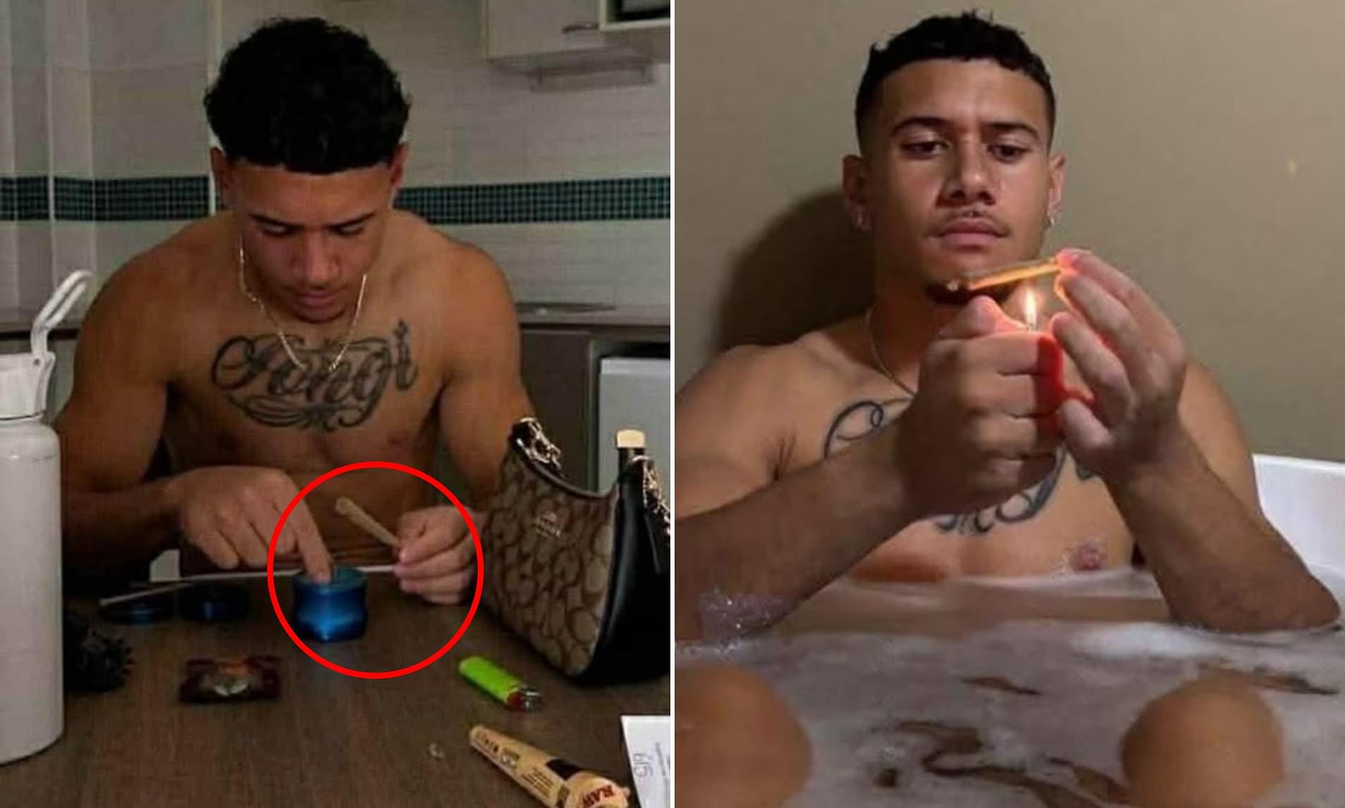 Footy star cops punishment as NRL acts over photos showing him smoking ...