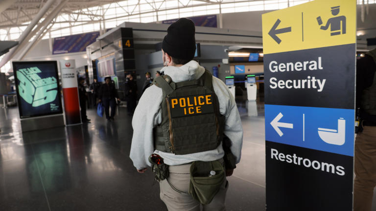 Why ICE is pulling up to airports and TSA workers are still working for ...