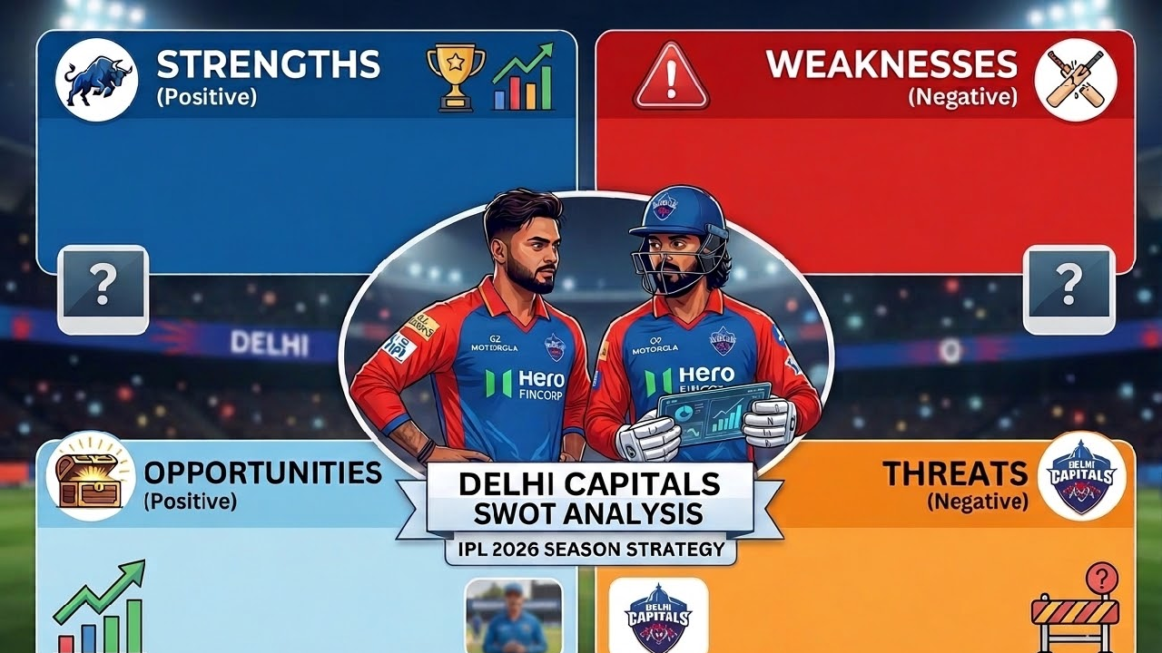 Delhi Capitals SWOT analysis for IPL 2026: DC aim for strong comeback