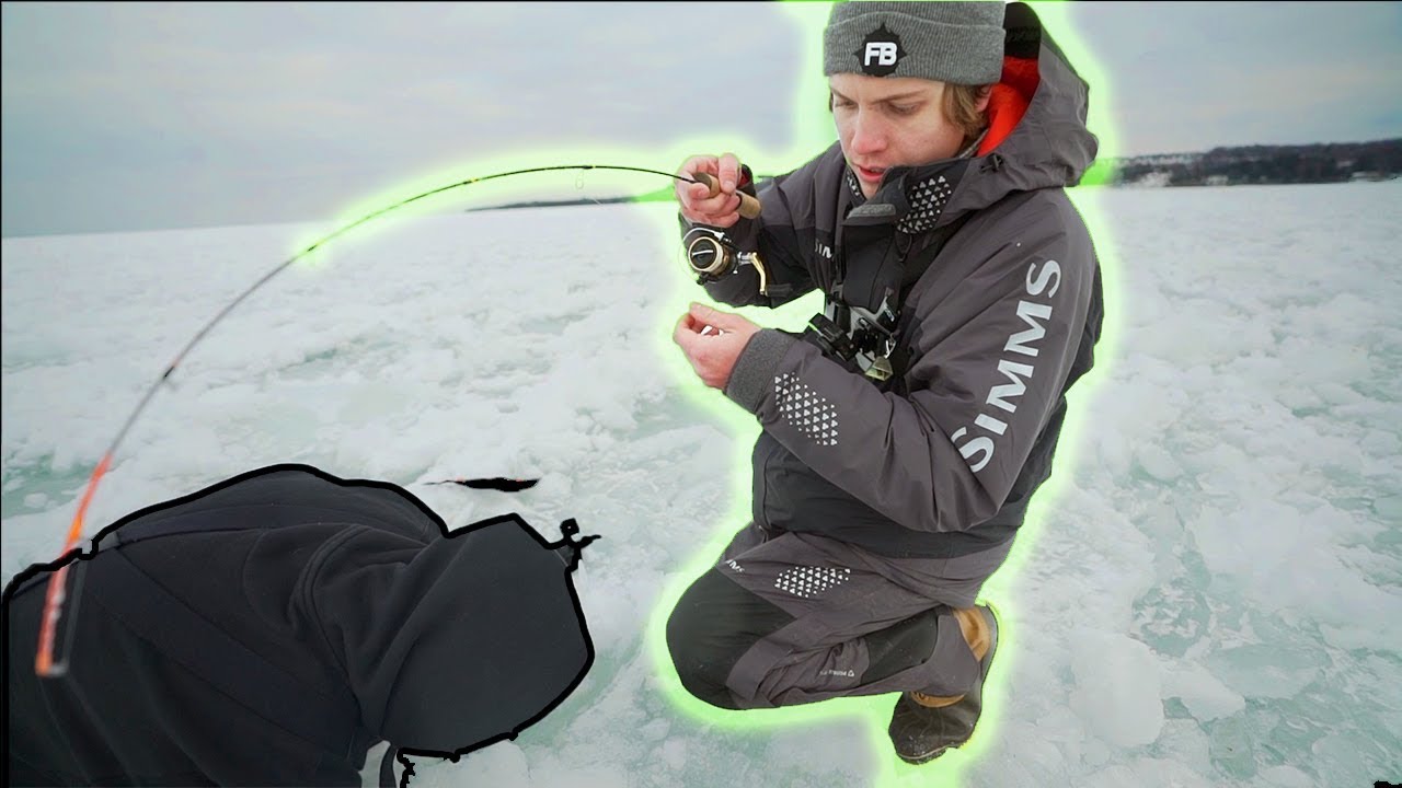 My first ever? (PB ice fishing catch)