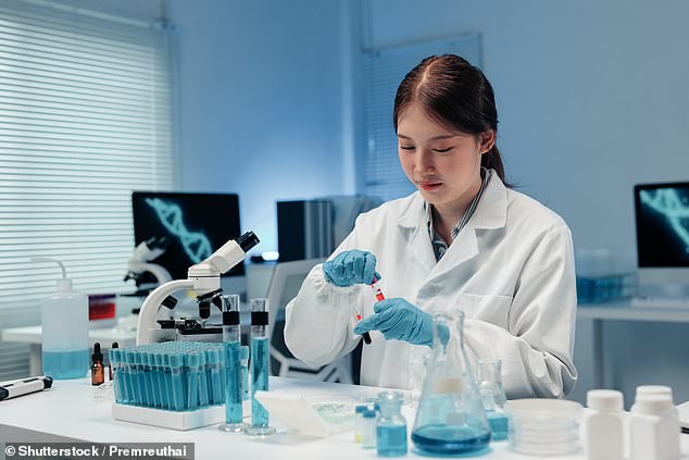 Scientists warned that sucking on these clothes for just a short period could cause lead exposure above the safe level (stock image)
