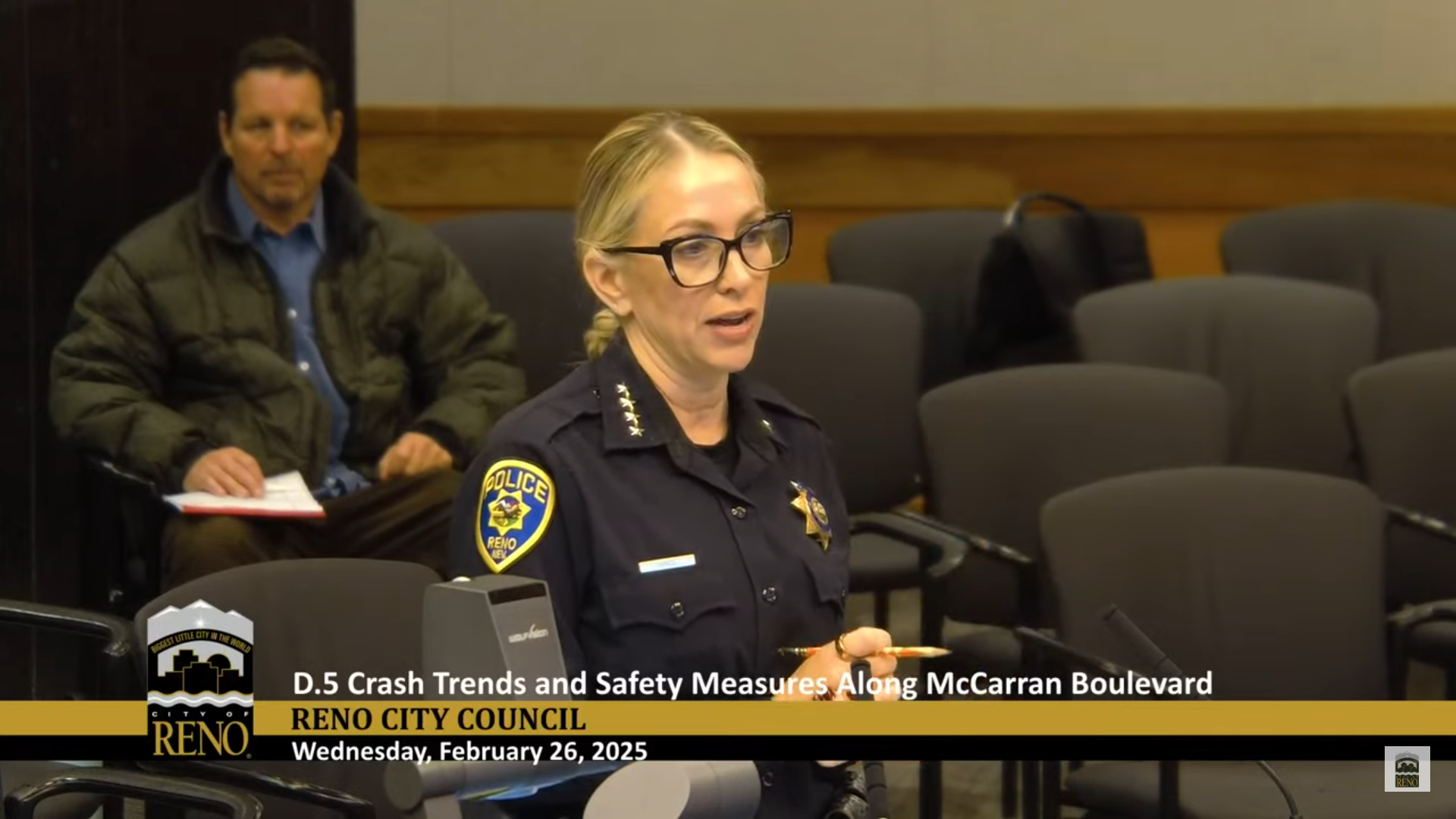 Where does Reno police chief investigation stand three weeks later?