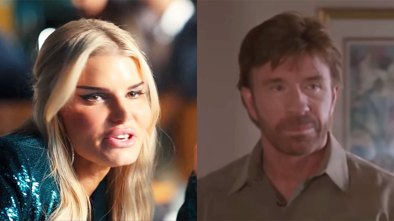 Chuck Norris gave Jessica Simpson acting lessons and an obsession with Denzel Washington’s eyebrows<br><br>