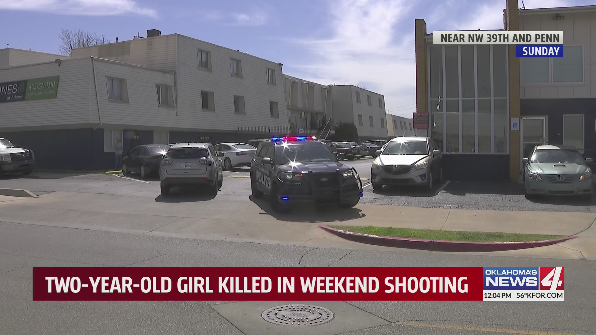 One in custody after 2-year-old shot, killed in NW Oklahoma City
