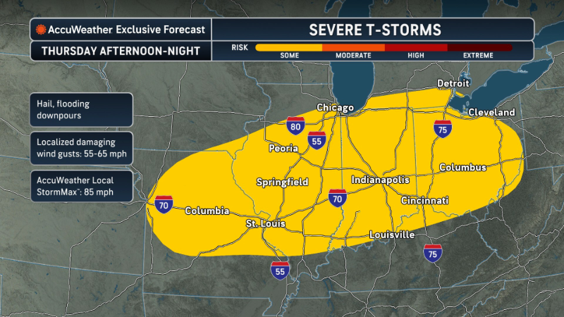 Severe storms return later this week, and they could knock out power