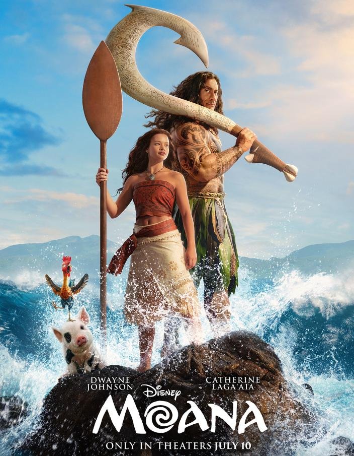 Dwayne Johnson makes debut as Maui in 