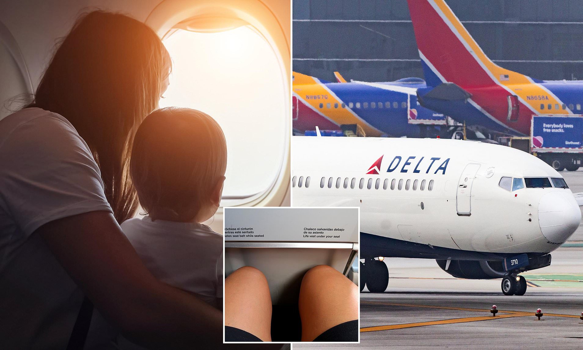 War erupts aboard Delta flight after passenger tried reclining her seat ...
