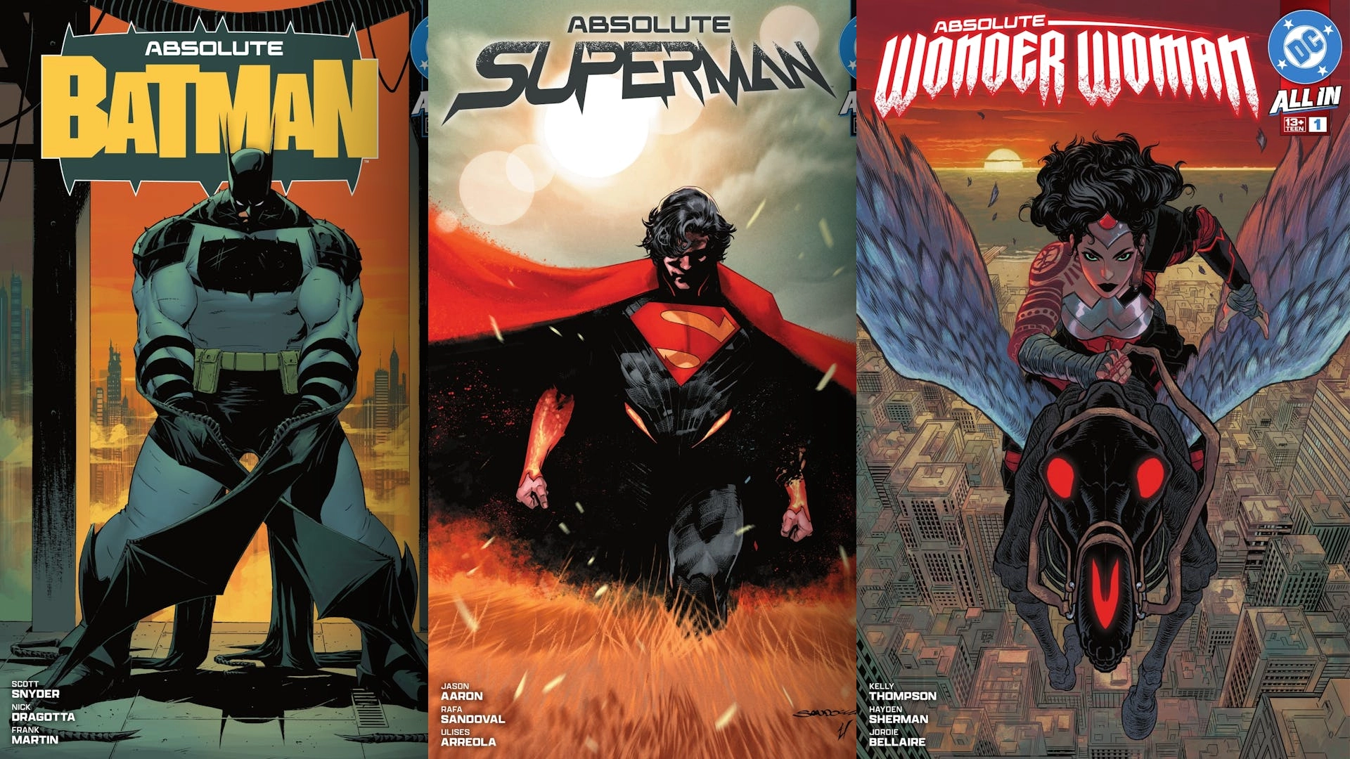 All 6 of the popular Absolute DC Comics, ranked