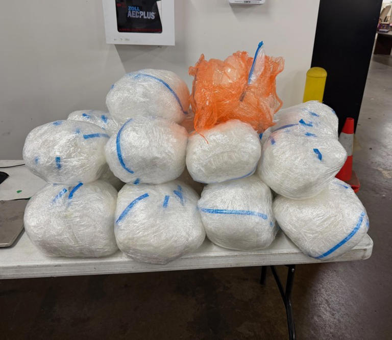 More than 200 pounds of meth found during traffic stop in Nashville ...