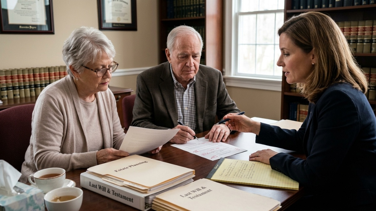 We are 75, our children drifted away, and we made a decision that ...