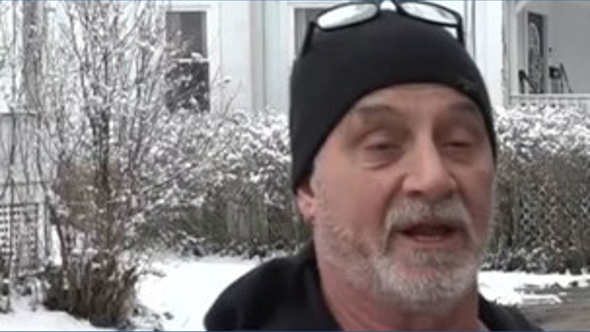 John Boccia's home was damaged after a water main break flooded his street