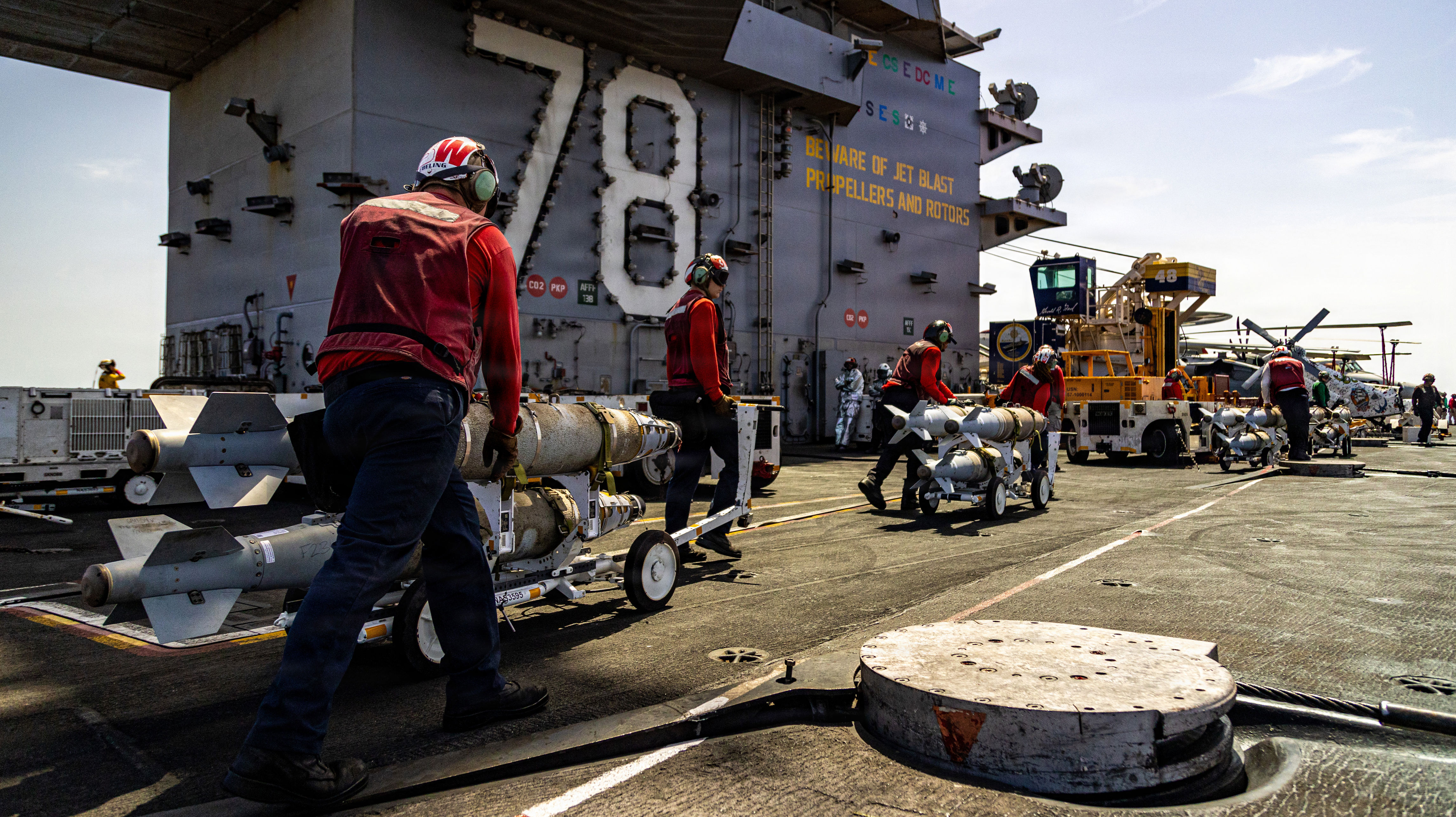 USS Gerald R Ford docks in Greece for port call after fire