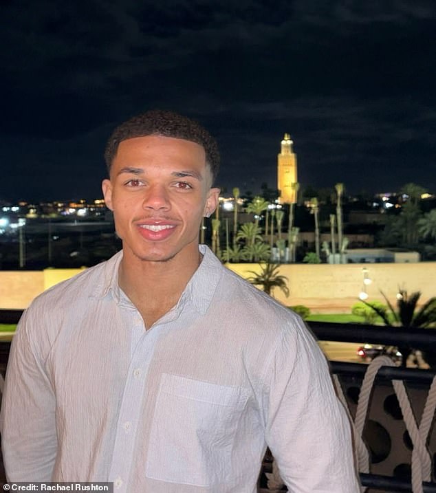 Sam Rushton (pictured) was detained by Moroccan authorities after filming himself handing out basic supplies to local children in Marrakesh