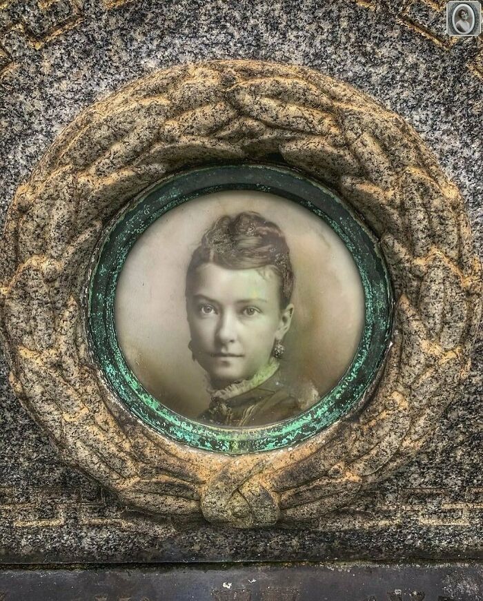 50 Portraits On Tombstones That Tell Stories Of Lives Once Lived