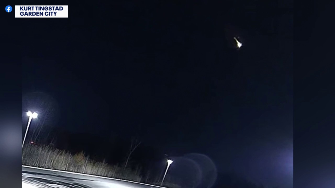 Video captures bright fireball falls over Metro Detroit