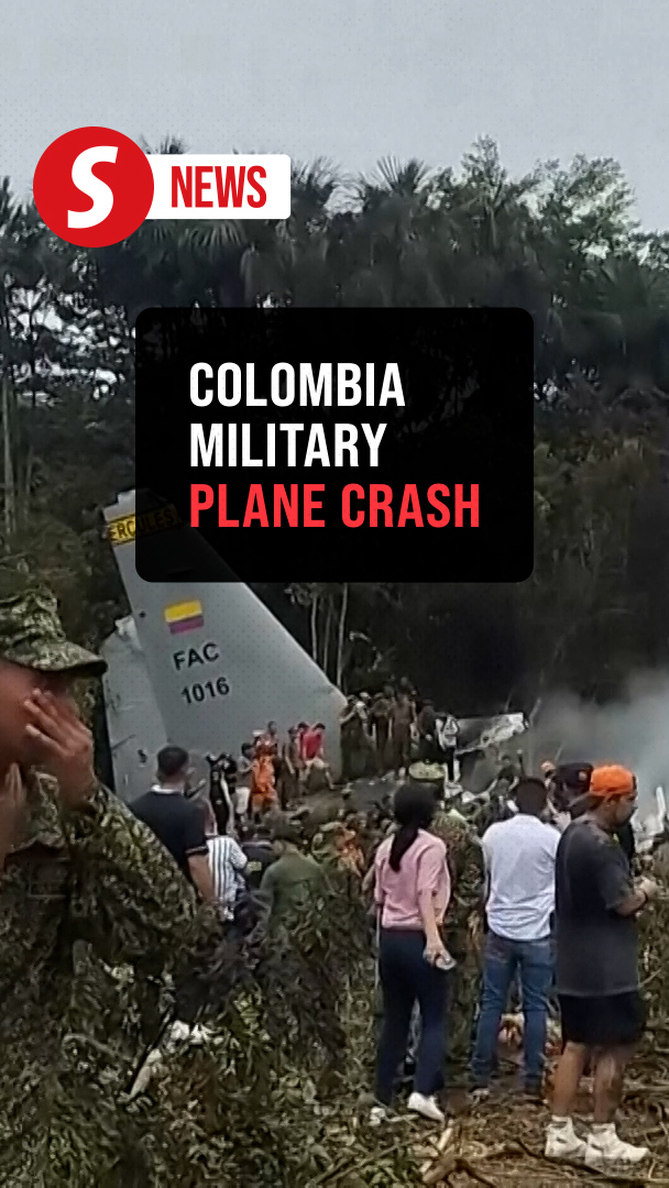 Wounded soldiers airlifted after Colombian military plane crashes in ...