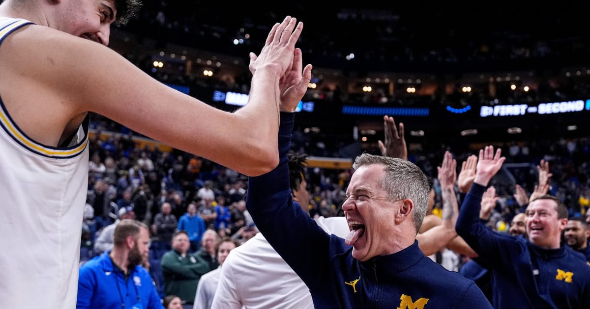 Michigan coach Dusty May shares thoughts on Alabama, going 'way back ...
