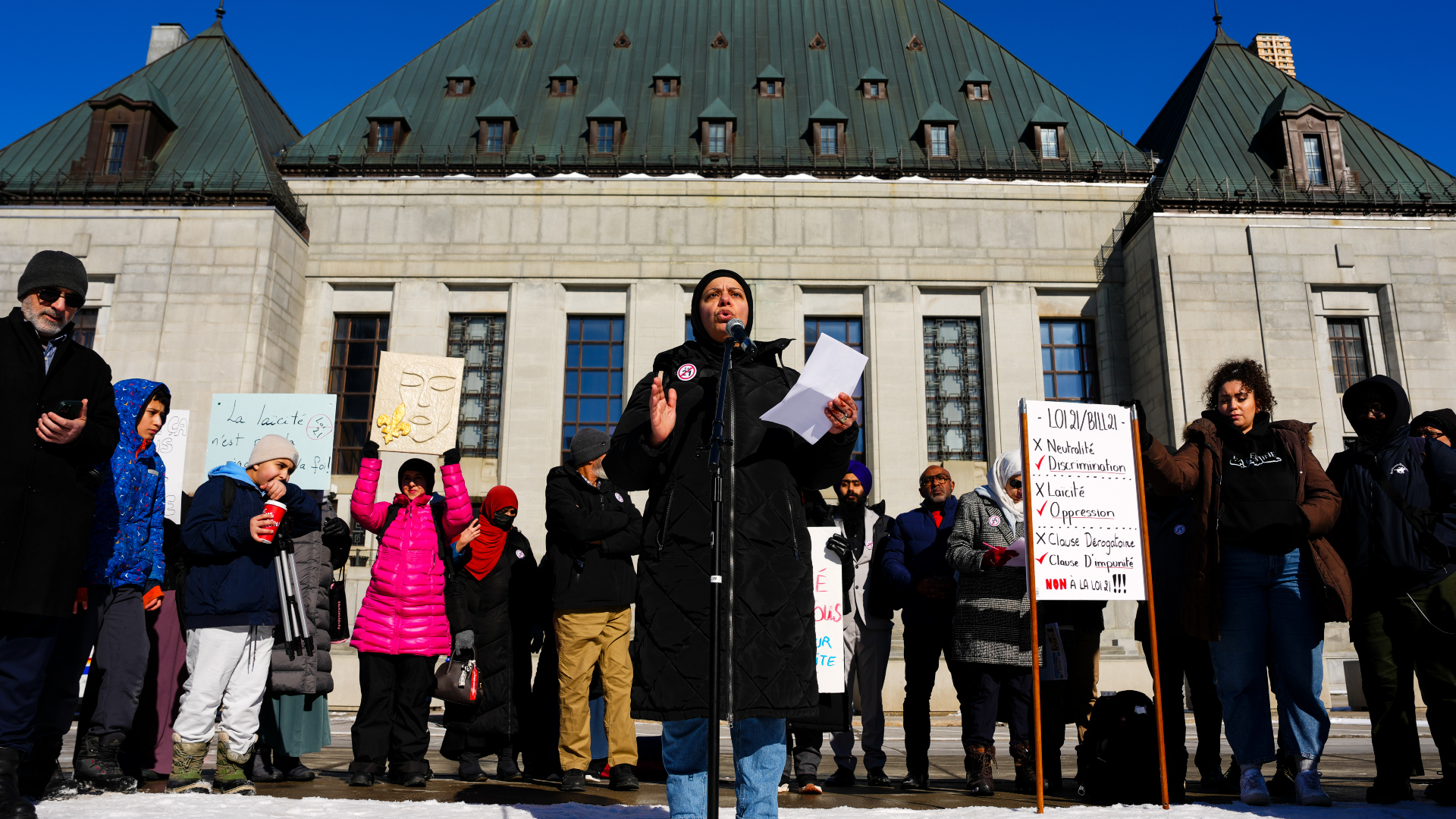 Supreme Court hears arguments to overturn Quebec’s Bill 21