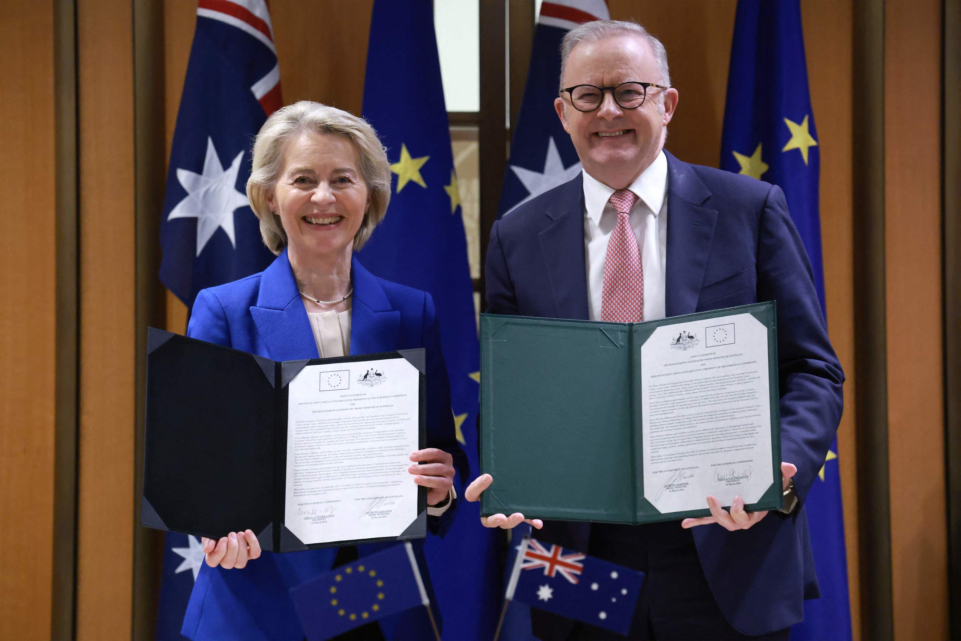 Australia y la UE sellan un histórico acuerdo comercial que elimina los ...