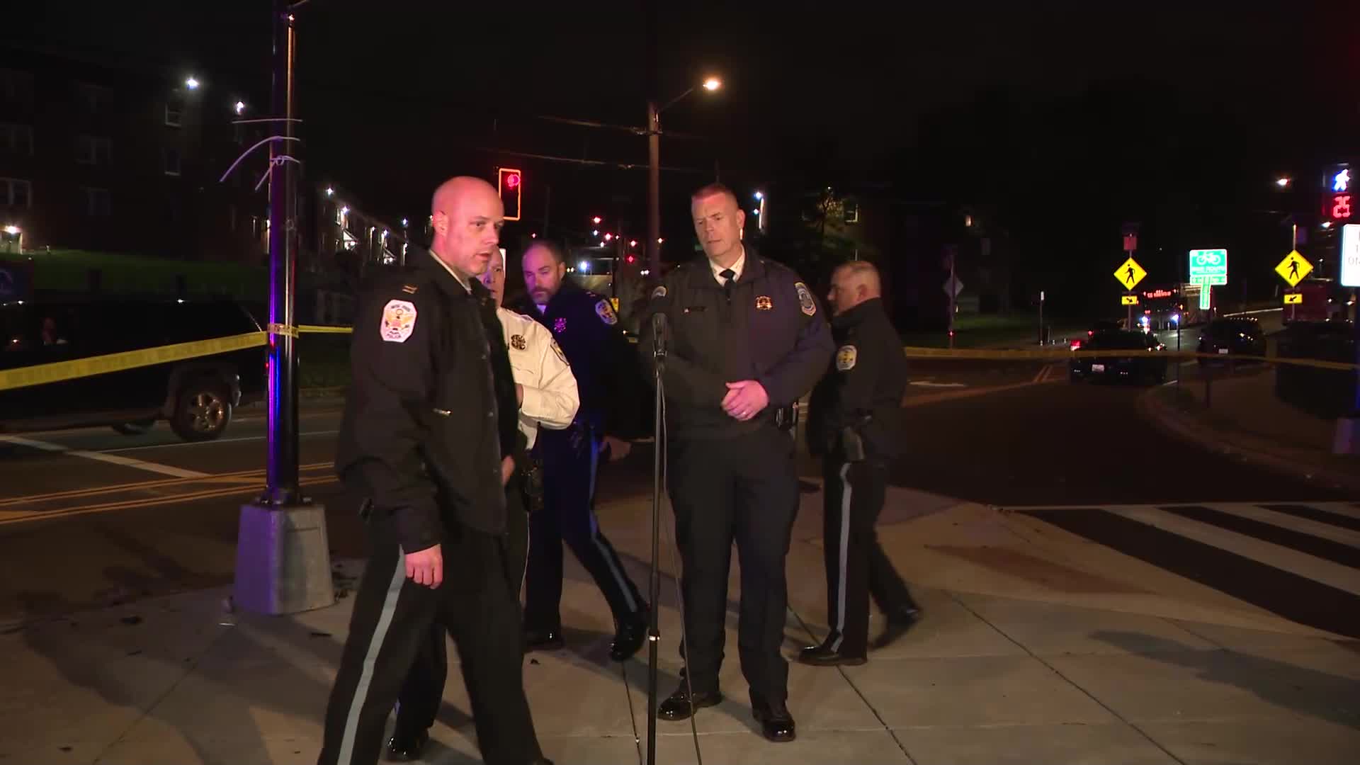 Watch: Officials held media briefing after Park Police officer shot in DC