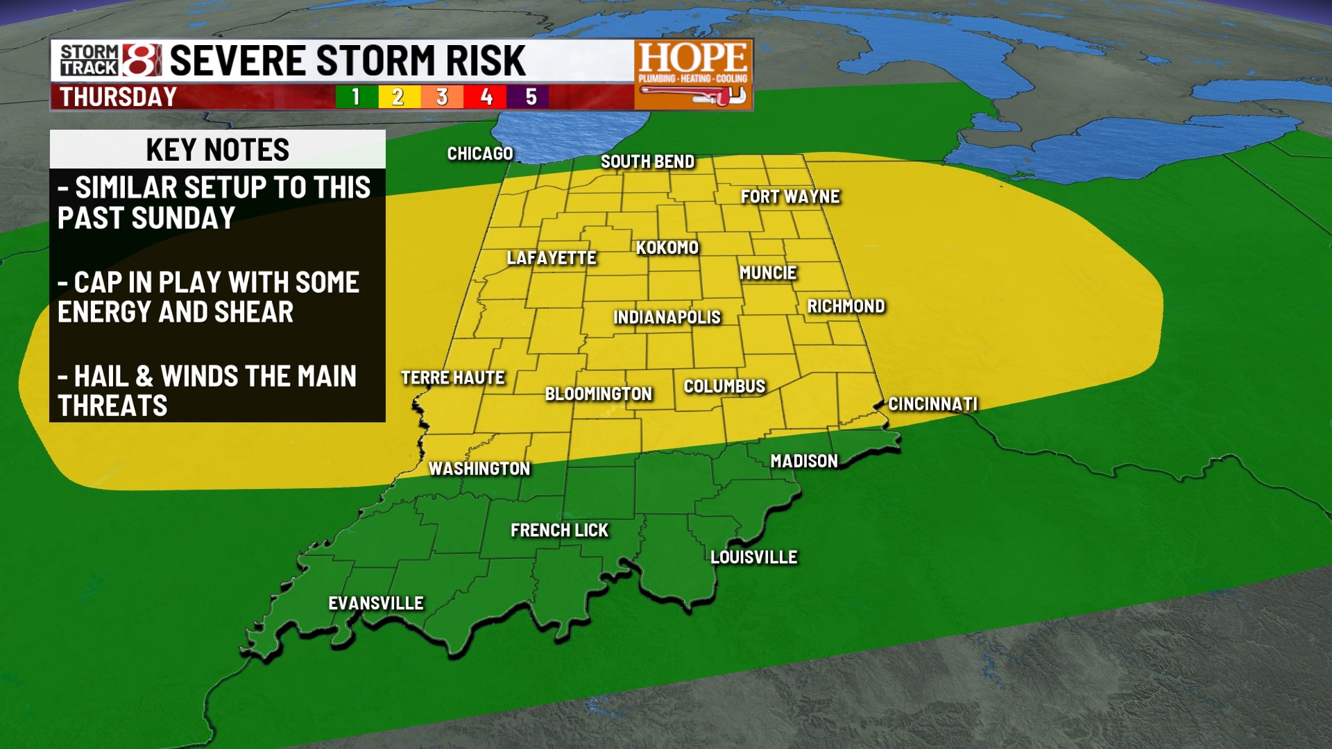 Gradual warm up, storm chance Thursday night | Mar. 24, 2026