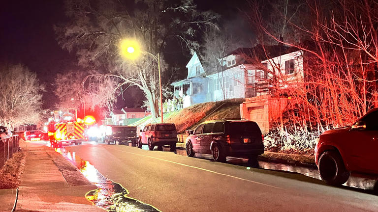 Firefighter injured while responding to house fire in North Omaha