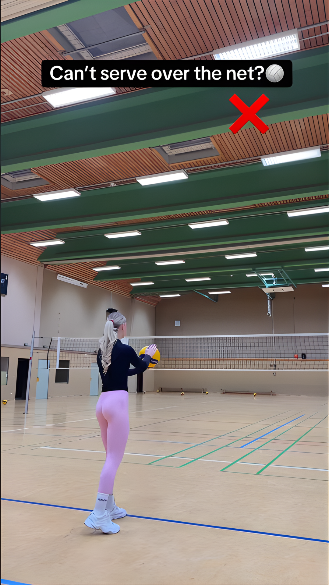 Serve techniques in volleyball for beginners