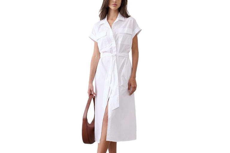 white mini lace dress White Timeless Lace Short Sleeve Mini Dress – Everyday EDEN Boutique & Gifts main image 0