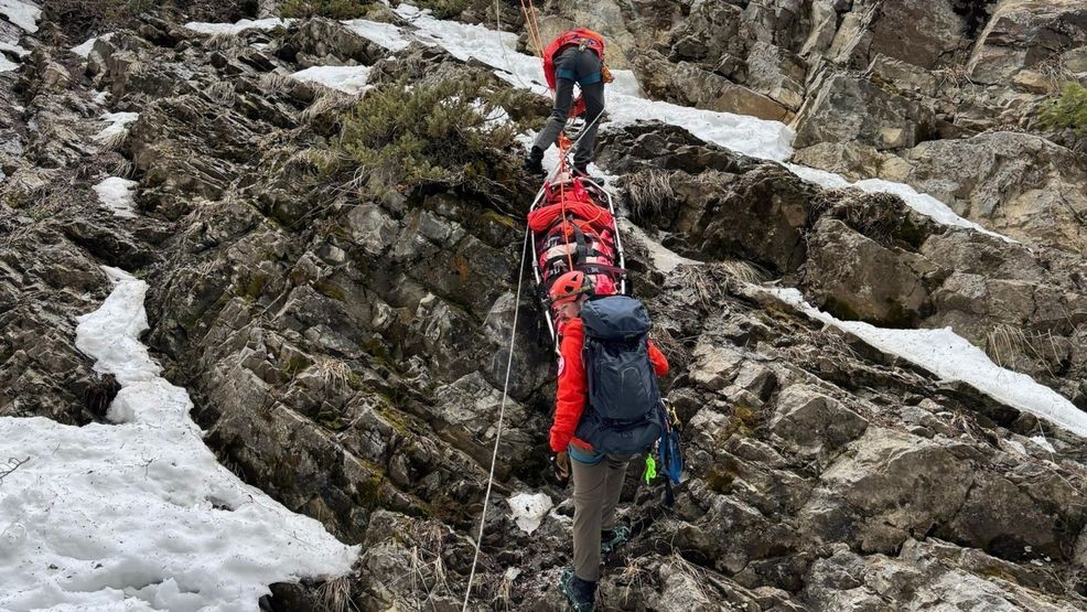 Hiker takes 'considerable fall' down Donut Falls in Big Cottonwood Canyon