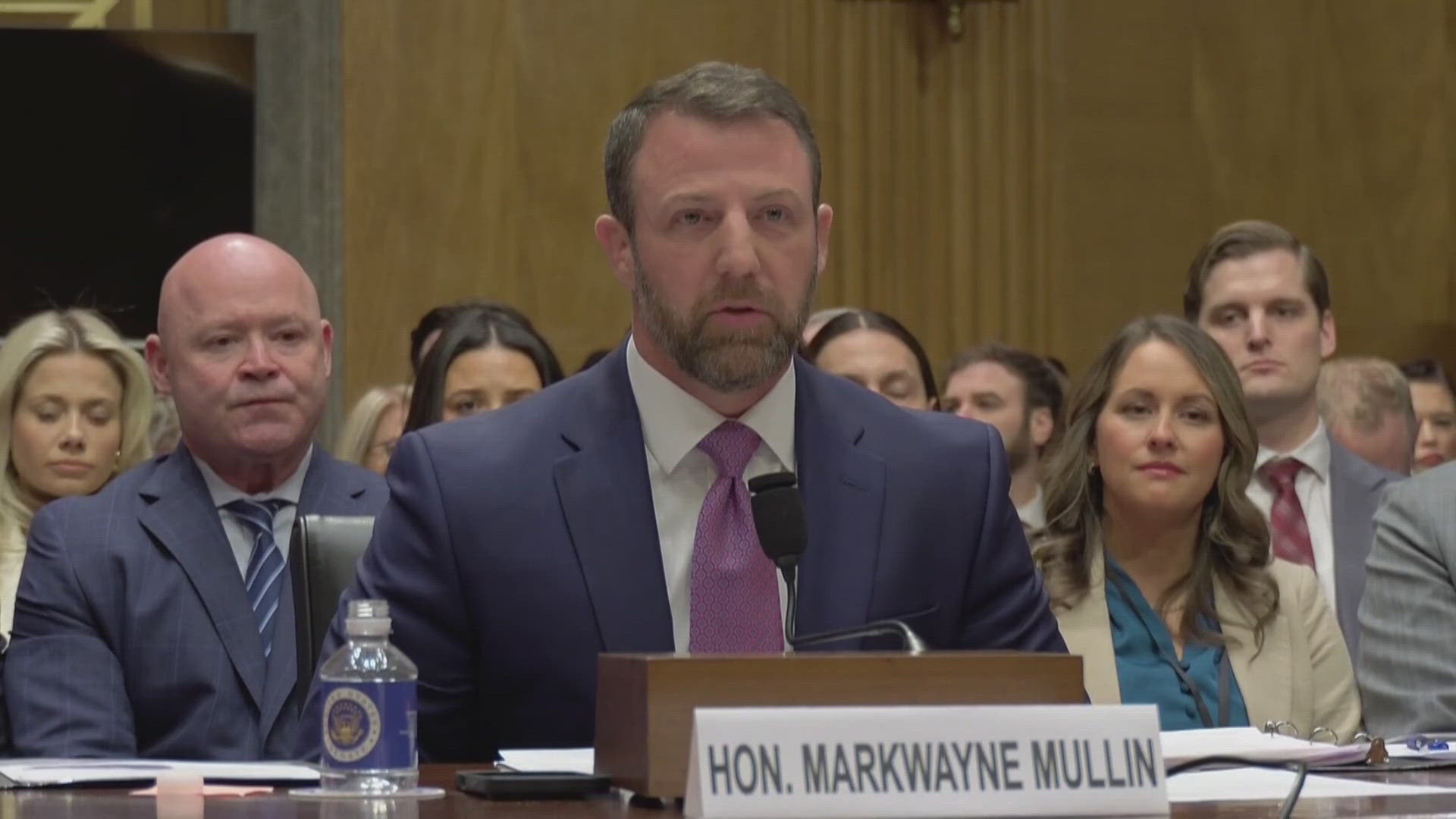 Markwayne Mullin confirmed by Senate to lead Homeland Security
