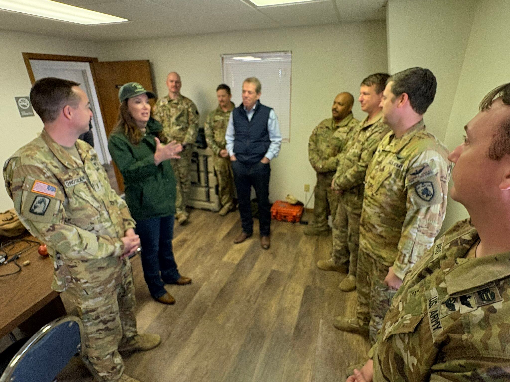 US ag secretary tours Morrill Fire, pledges federal support