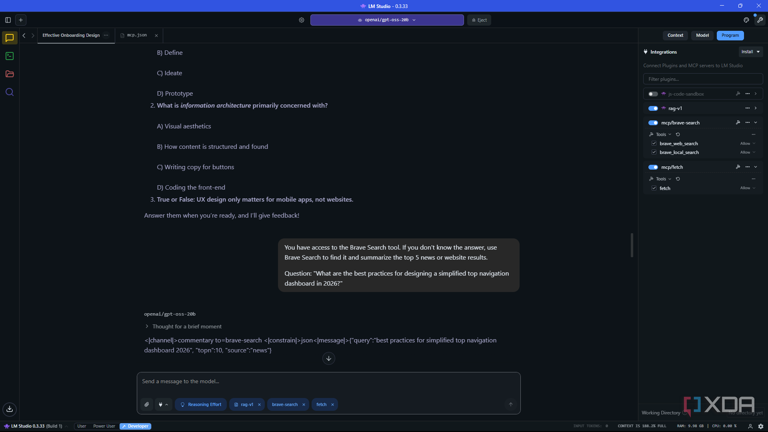 I added one tool to my local LLM setup, and it finally stopped making ...