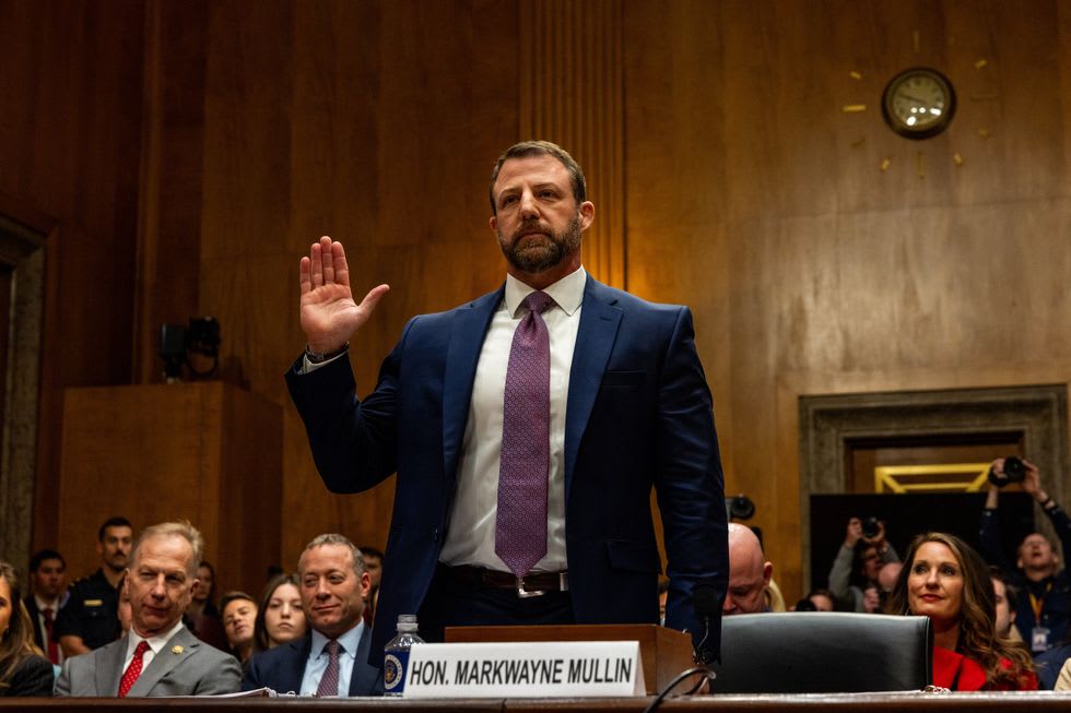 Donald Trump ally Markwayne Mullin confirmed as new Homeland Security chief