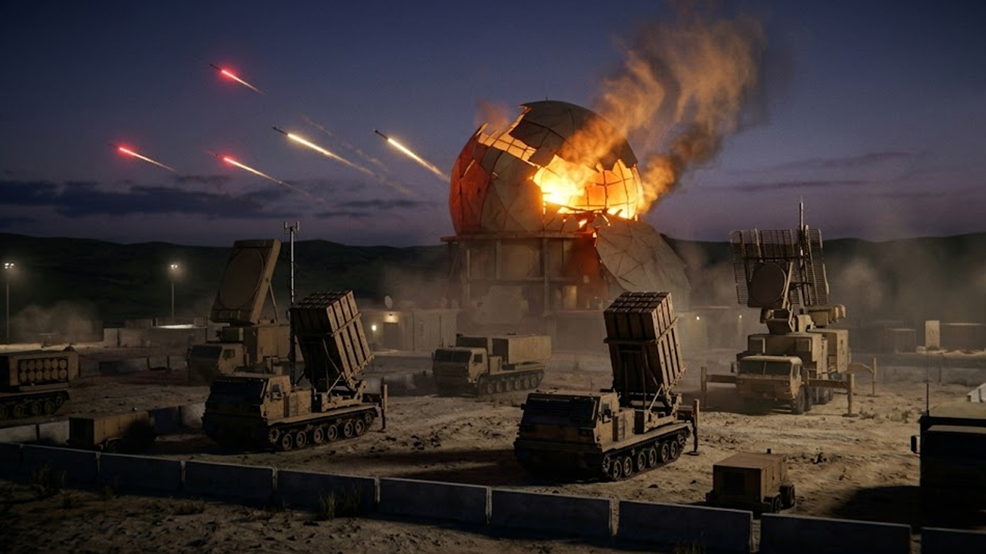 How Iran targeted US defenses across the Middle East