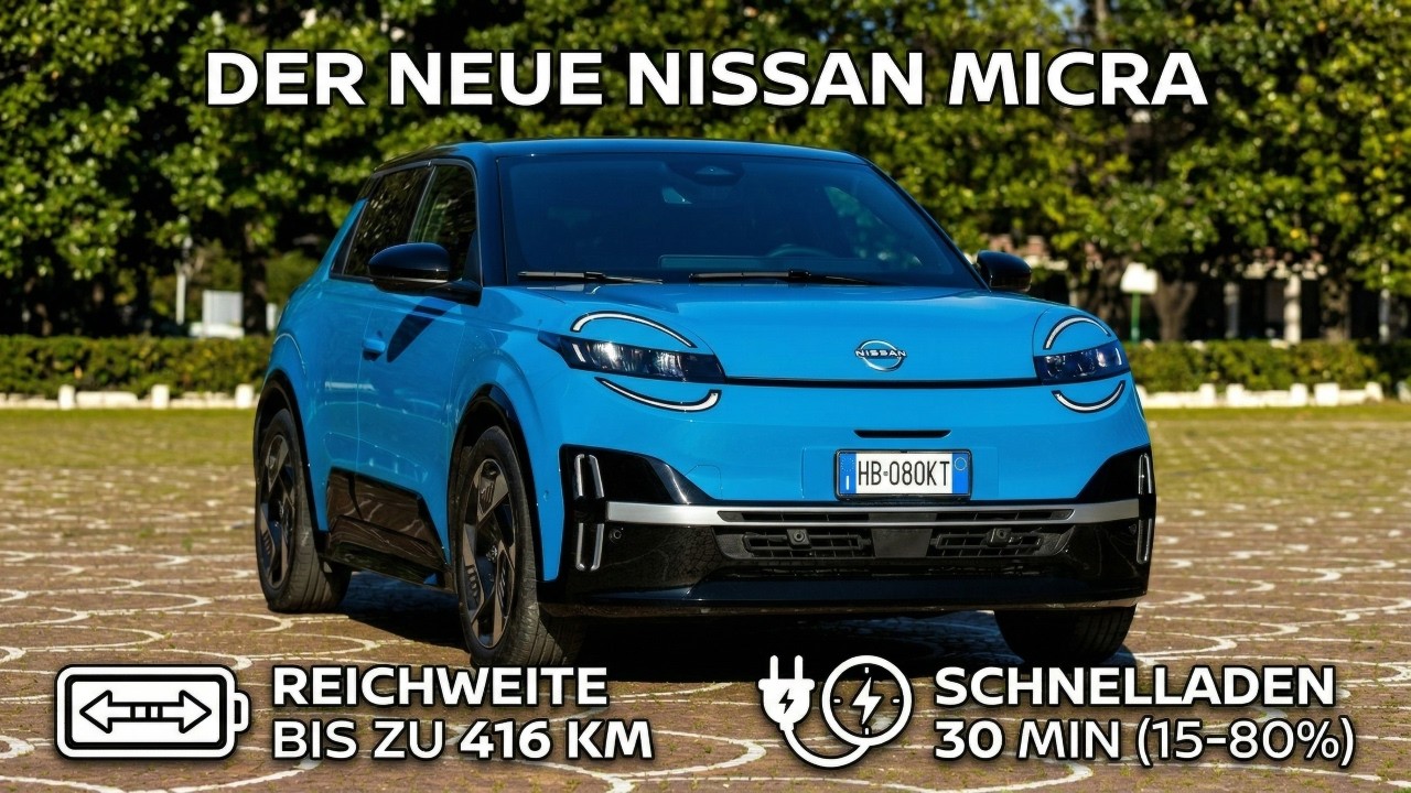 Spannende Nissan Micra Elektro Bildernull