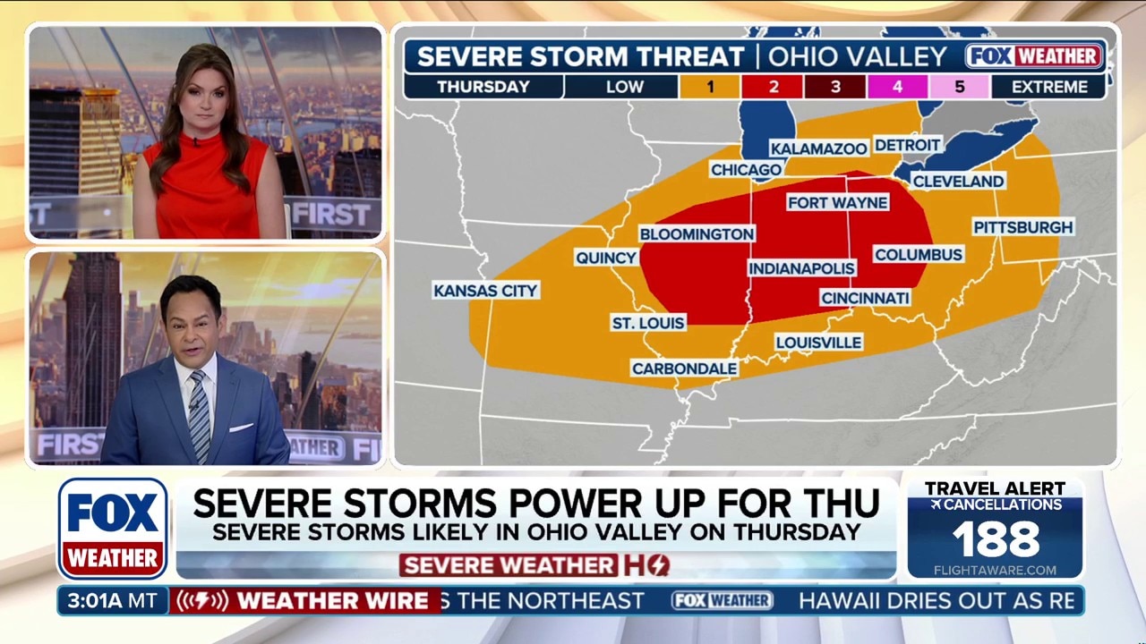 Renewed severe storm threat looms over the Ohio Valley, bringing risks ...