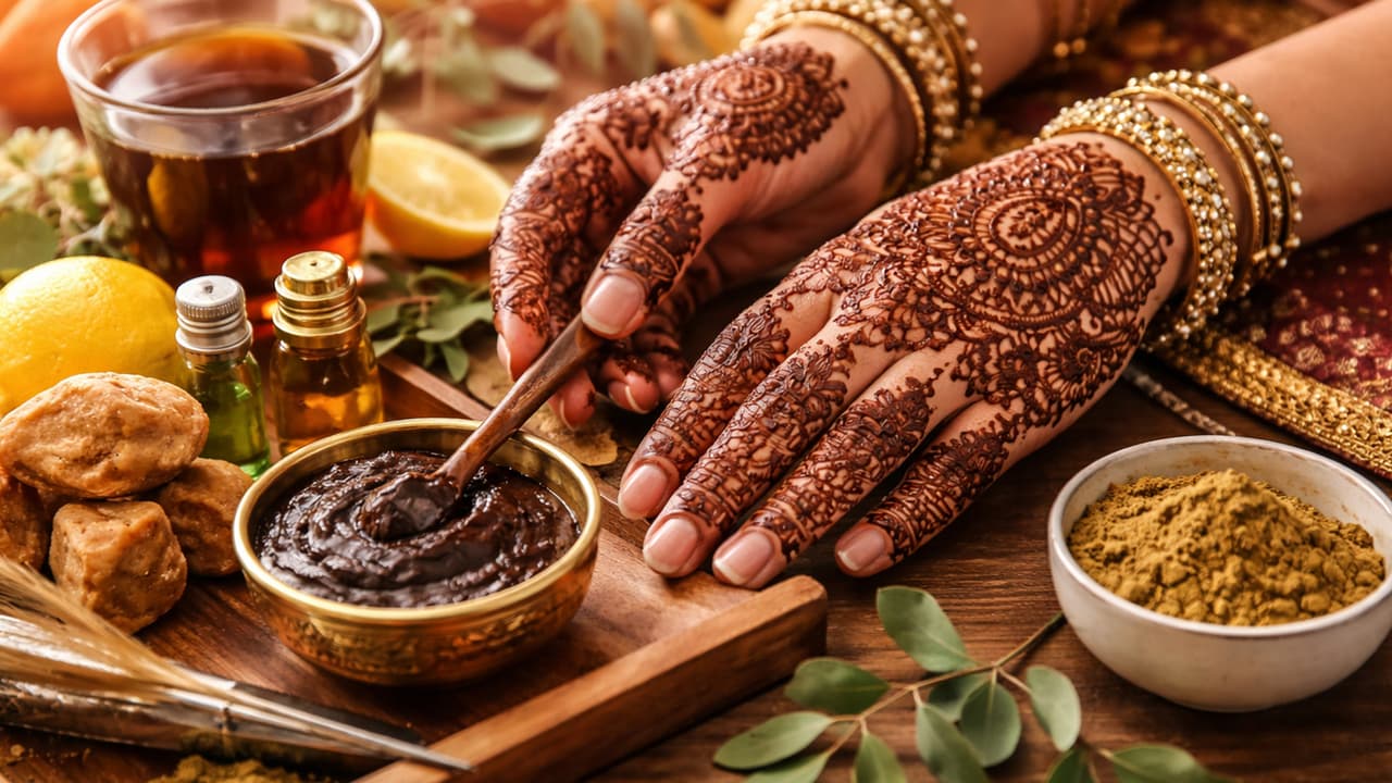 Natural mehandi: ఇంట్లోనే బెల్లంతో మెహందీ ఎలా తయారు చేయాలో తెలుసా?