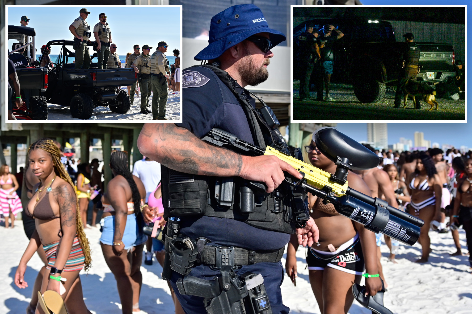 How spring breakers’ drunken flash mobs turn Florida towns, beaches ...
